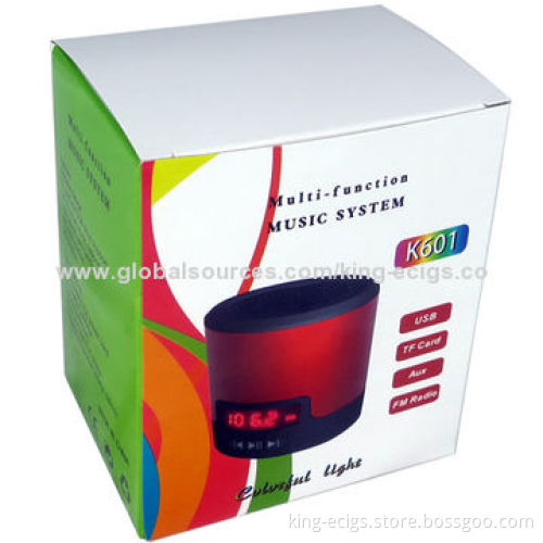 Portable Handsfree Hi-Fi Wireless Bluetooth Mini DJ Speaker System, 3W Output Power